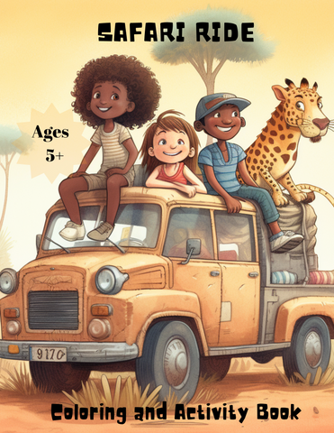 Safari Ride Coloring & Activity Book