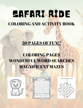 Safari Ride Coloring & Activity Book